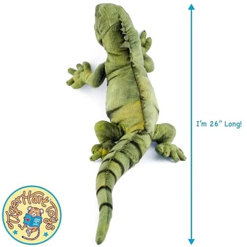 TigerHart Igor The Iguana Stuffed Animal Plush Lizard 67cm (26.5 in) | ASTM-Tested Safety thumbnail 4