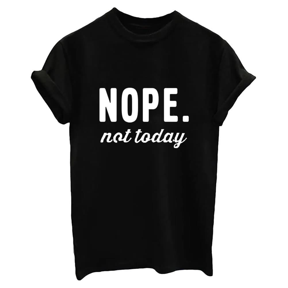 YITAN Women Tees Teen Girl Tops Graphic Cute Funny T Shirt Black Small | Comfortable Cotton Summer Style — Small