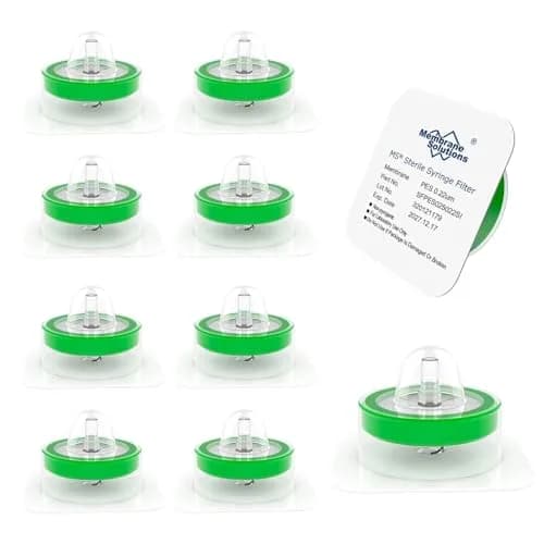 Membrane Solutions Syringe Filter Sterile PES 0.22µm 33mm Individually Packed thumbnail 1
