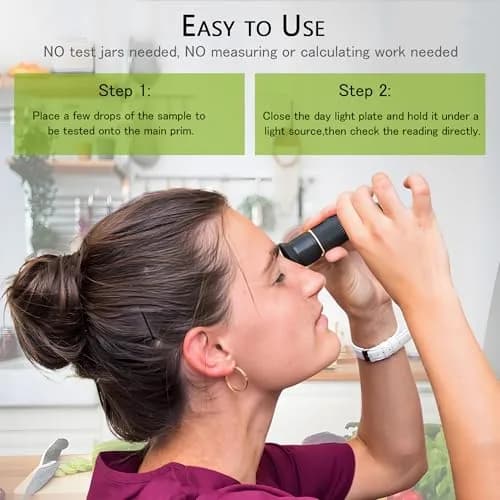 V·RESOURCING Pet Urine Specific Gravity & Serum Protein Refractometer | 1.000-1.060 SG, 2-14 g/100ml thumbnail 5