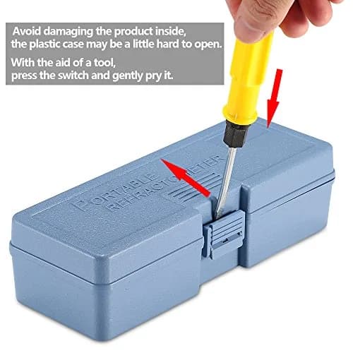 V·RESOURCING Pet Urine Specific Gravity & Serum Protein Refractometer | 1.000-1.060 SG, 2-14 g/100ml thumbnail 9