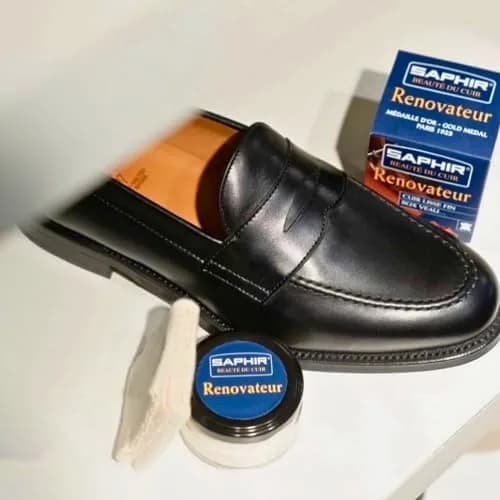 SAPHIR Beauté du Cuir Renovateur Shoe Cleaner 250ml (8.82oz) | Cleans, Nourishes, Protects thumbnail 6