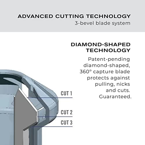 ConairMan Nose Hair Trimmer for Men | 360 Bevel Blade, Cordless, No Pull, No Snag, Detachable Attachments (1 Count) thumbnail 1