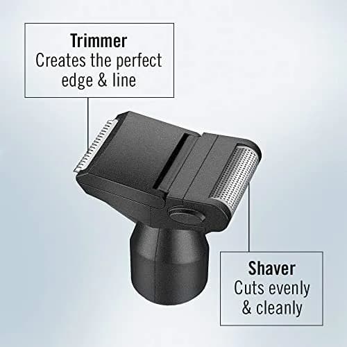 ConairMan Nose Hair Trimmer for Men | 360 Bevel Blade, Cordless, No Pull, No Snag, Detachable Attachments (1 Count) thumbnail 2