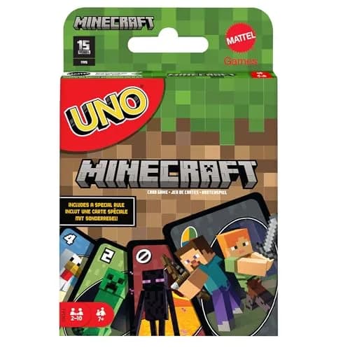 UNO Minecraft Card Game for Kids, Adults, Families & Parties | Special Creeper Rule | 2-10 Players thumbnail 7