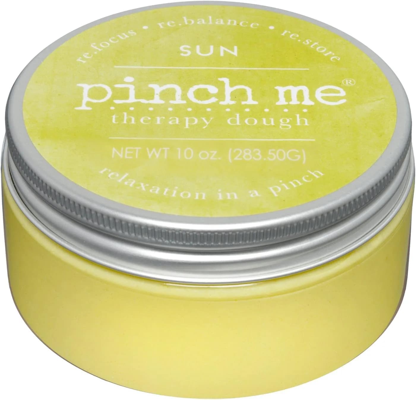 Pinch Me Therapy Dough - Holistic Aromatherapy Stress Relieving Putty - 10 Ounce Sun Scent | Summer Sun, Relaxing Aromatherapy — Sun