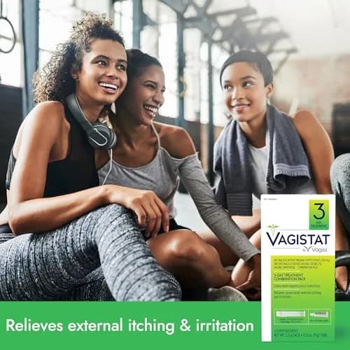 Vagisil Vagistat 3-Day Yeast Infection Treatment | 3 Pre-Filled Applicators & External Cream for Women thumbnail 3