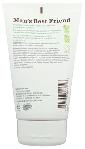 Bulldog Skincare Original Face Scrub & Wash Bundle 4.2oz & 5oz | Natural Men's Skin Care thumbnail 2