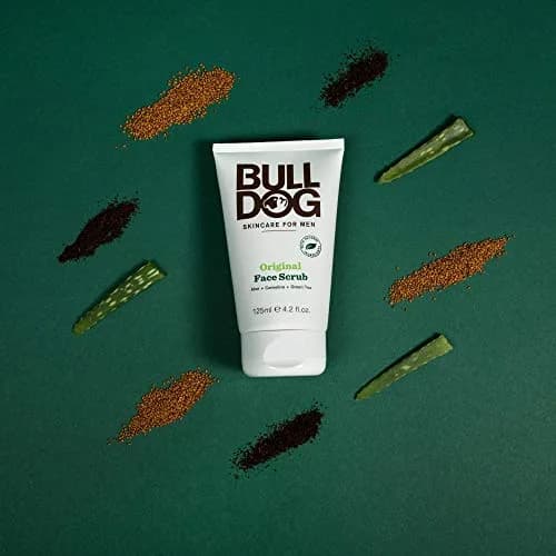 Bulldog Skincare Original Face Scrub & Wash Bundle 4.2oz & 5oz | Natural Men's Skin Care thumbnail 3