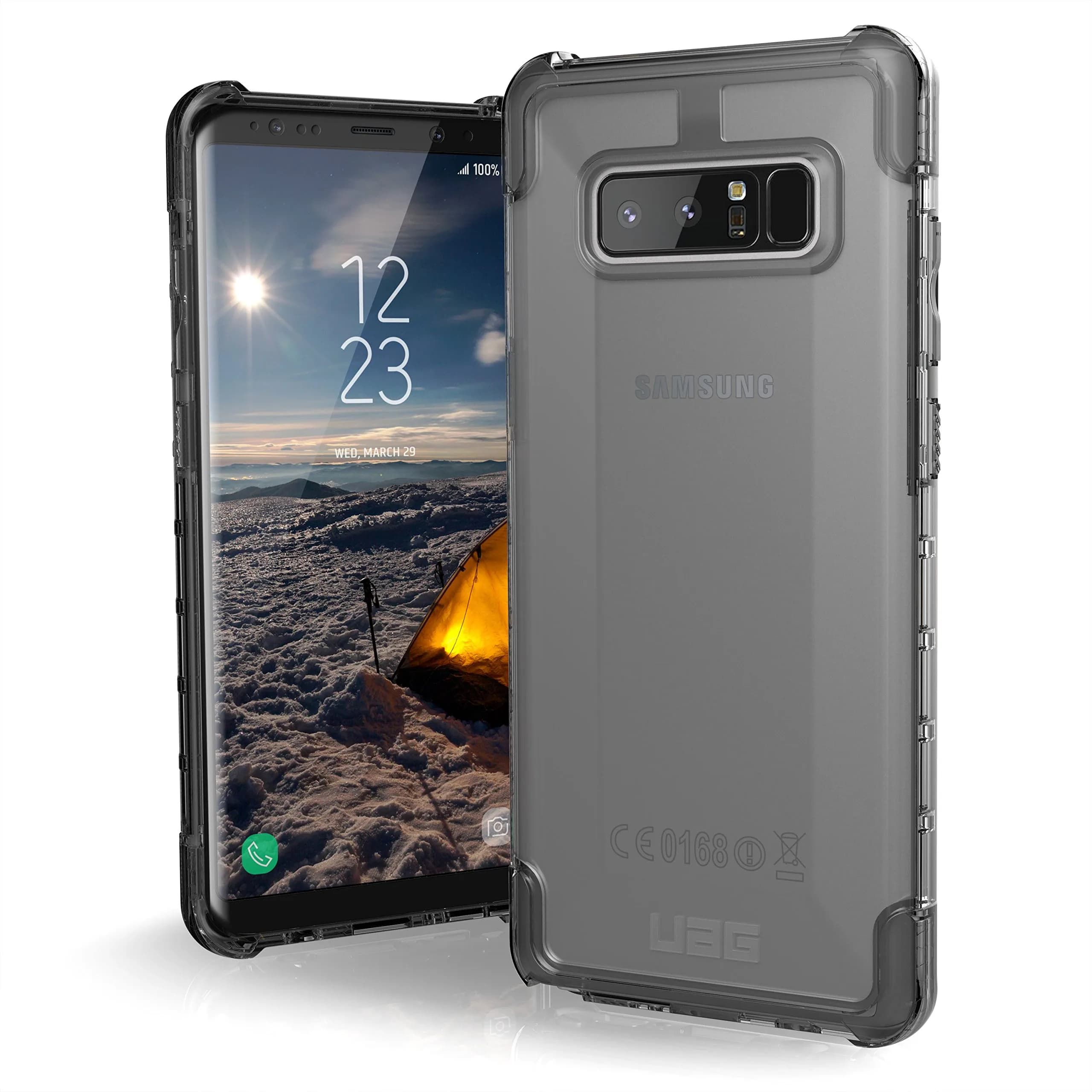 URBAN ARMOR GEAR UAG Samsung Note 8 Plyo Feather-Light Rugged Phone Case | Military Drop Tested — Plyo - ICE