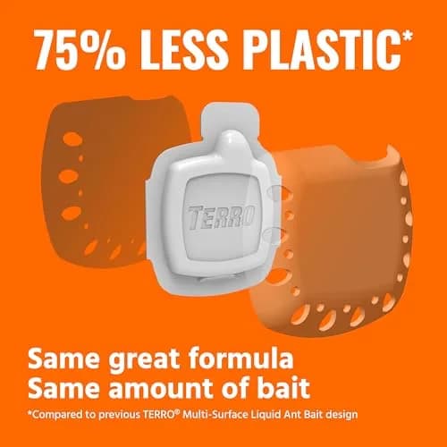 TERRO Multi-Surface Liquid Ant Baits, 4 Bait Stations | Kills Common Household Ants thumbnail 3