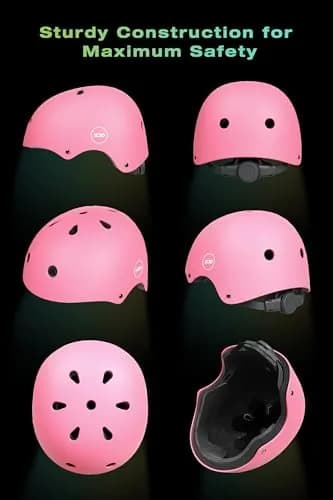 XJD Kids Bike Helmet Set for 3-14 Years | Adjustable, Impact-Absorbing Safety Gear thumbnail 2