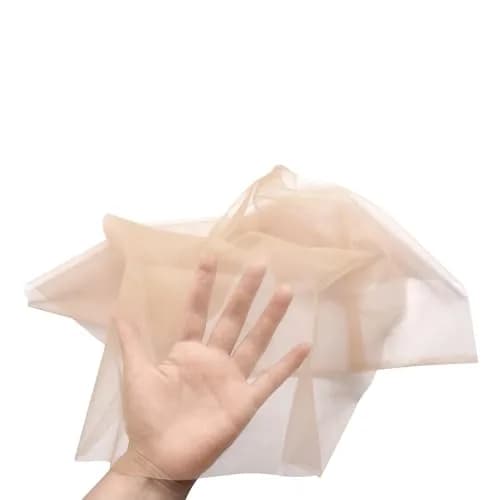 YANTAISIYU Swiss Lace Net for Wig Making 90cm x 120cm (35.4" x 47.2") | Light Brown Nylon Material for Wigs, Closures, Toupees, Caps thumbnail 5