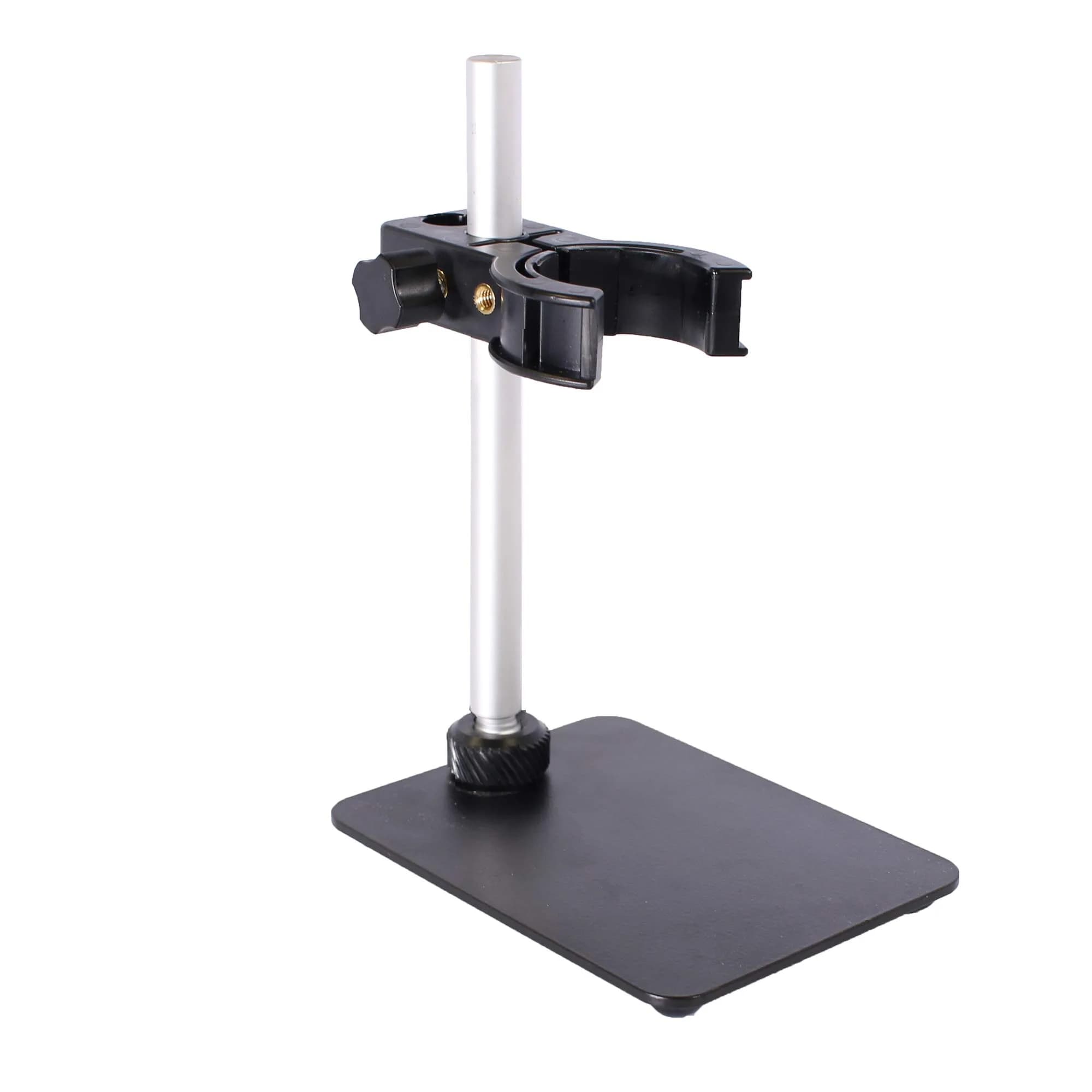 Dino-Lite MS08B Compact Portable Table Top Stand, Adjustable, 3.9" x 2.9" x 5.7" | Stable & Travel-Friendly