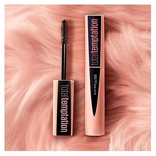 Maybelline New York Total Temptation Washable Mascara, Very Black, 8ml (0.27 fl oz) | Volumizing & Fluffy Lashes thumbnail 4