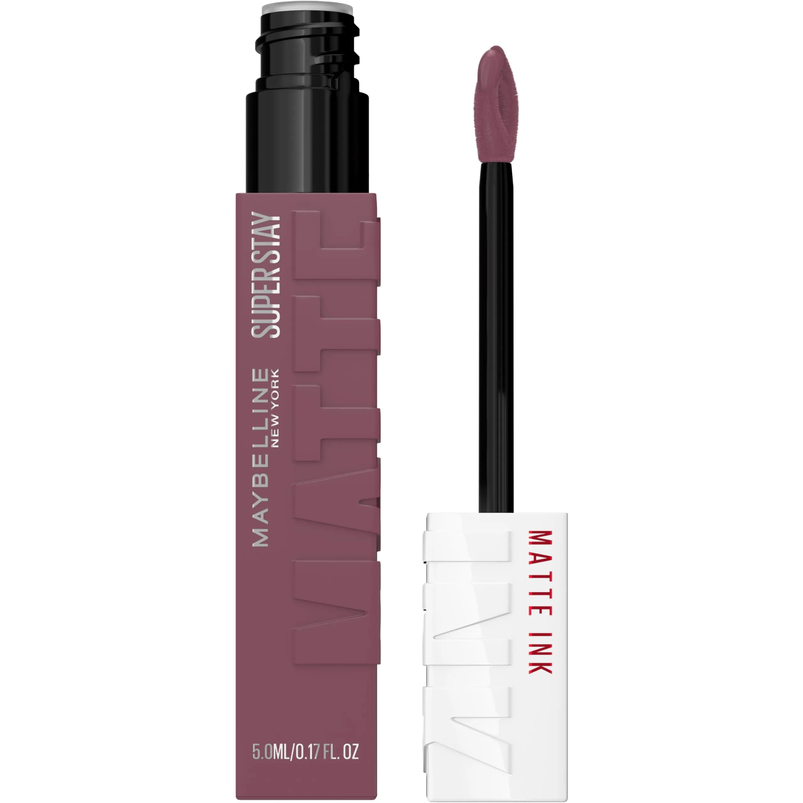 Maybelline Super Stay Matte Ink Liquid Lip Color, Pleasure Seeker Red, 5ml (0.17 Fl Oz) | 16-Hour Transfer-Proof Matte — 95 VISIONARY