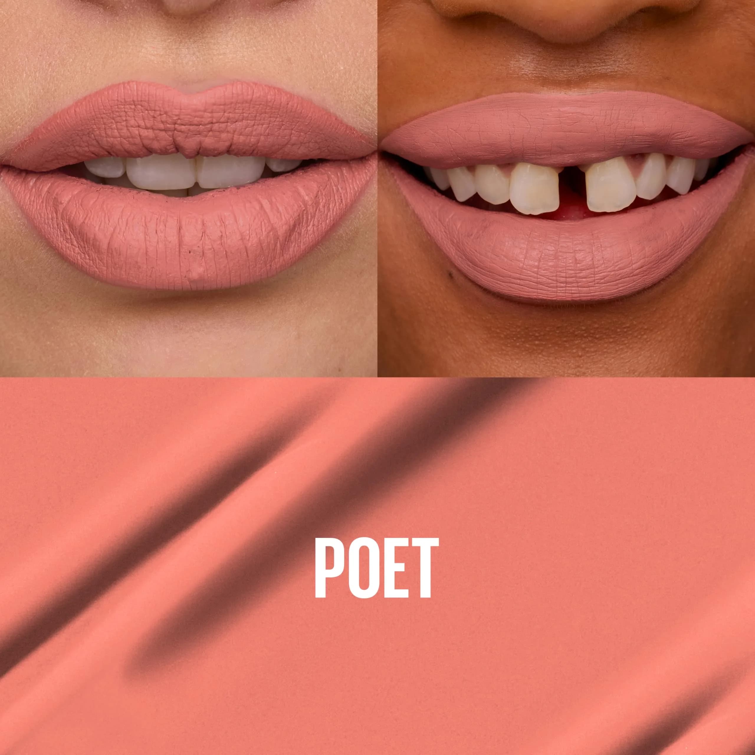 MAYBELLINE Super Stay Matte Ink Liquid Lipstick Poet 0.17 fl oz | Light Rosey Nude Matte - view 2