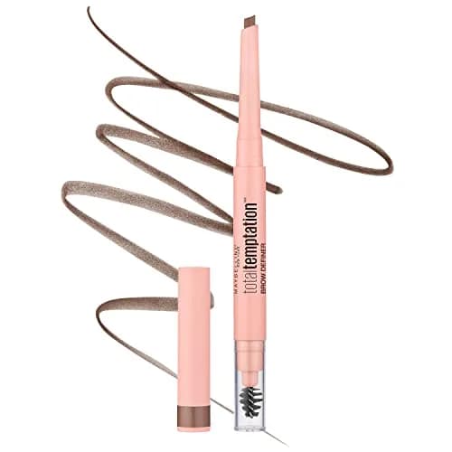 Maybelline Total Temptation Eyebrow Definer Pencil Soft Brown | Natural-Looking Defined Brows thumbnail 1