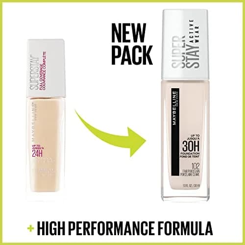 Maybelline Super Stay Full Coverage Liquid Foundation 30ml (1 Fl Oz) | Active Wear Matte Finish thumbnail 6