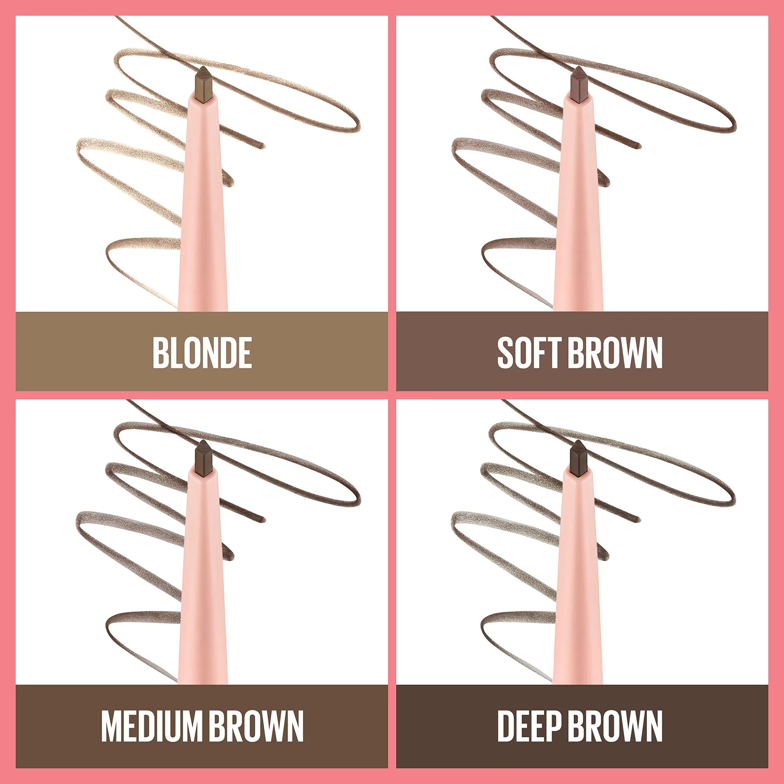 Maybelline Total Temptation Eyebrow Definer Pencil, Blonde, 0.005 oz (0.14 g) - view 5