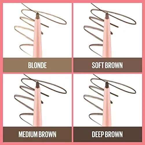 Maybelline Total Temptation Eyebrow Definer Pencil, Blonde, 0.005 oz (0.14 g) thumbnail 5