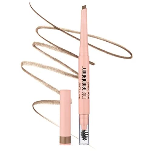 Maybelline Total Temptation Eyebrow Definer Pencil, Blonde, 0.005 oz (0.14 g) thumbnail 1