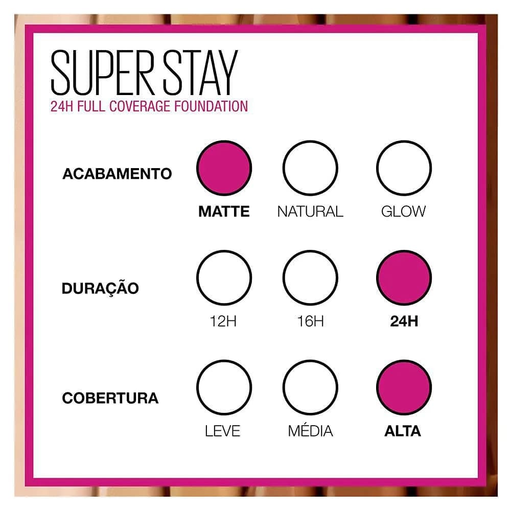 Maybelline Super Stay Full Coverage Liquid Foundation Fair Porcelain 29.57ml (1 Fl Oz) | Up to 30Hr Matte Wear - view 7