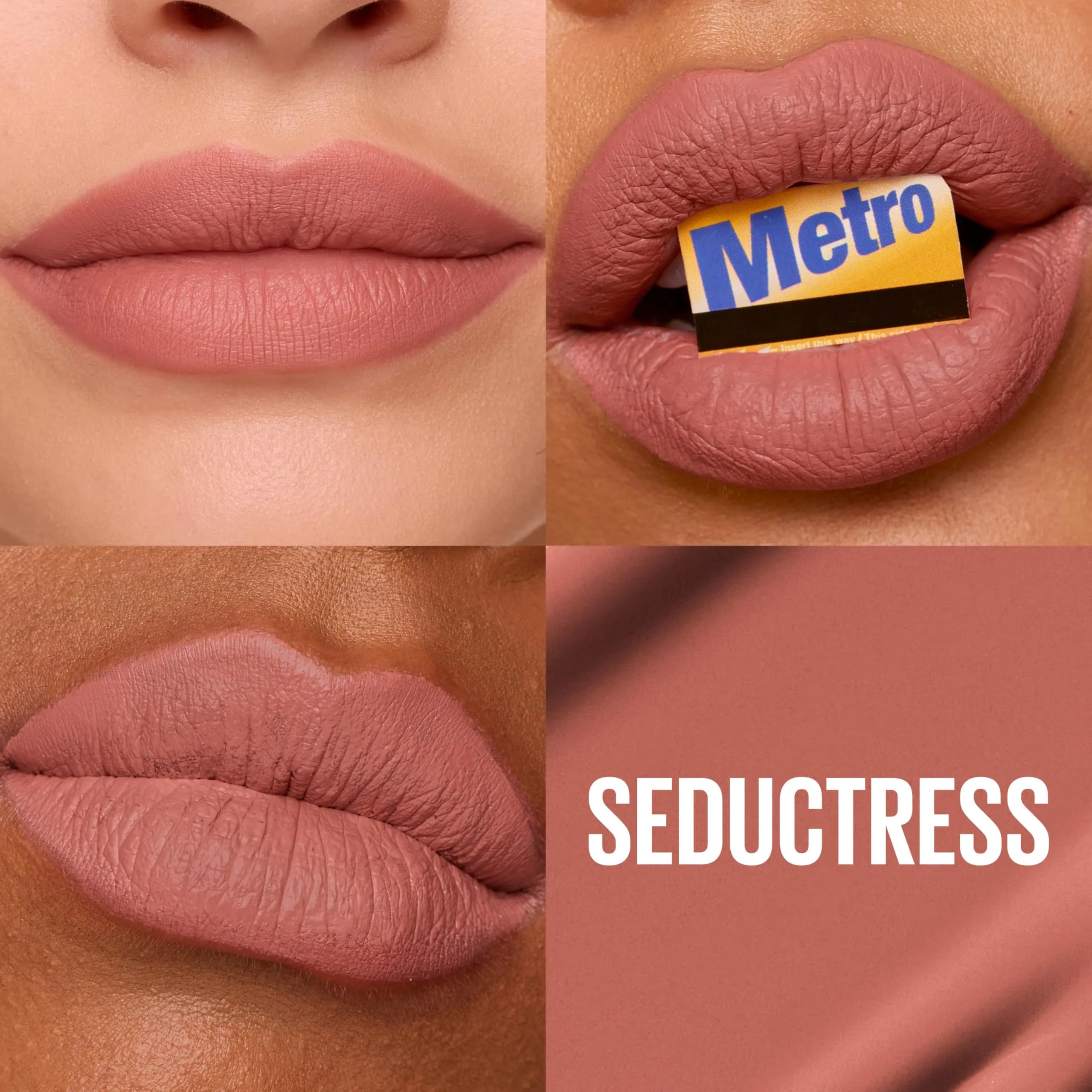 Maybelline Super Stay Matte Ink Seductress Liquid Lipstick - Light Rosey Nude, 1 Count thumbnail 2