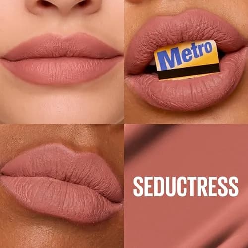 Maybelline Super Stay Matte Ink Seductress Liquid Lipstick - Light Rosey Nude, 1 Count thumbnail 2