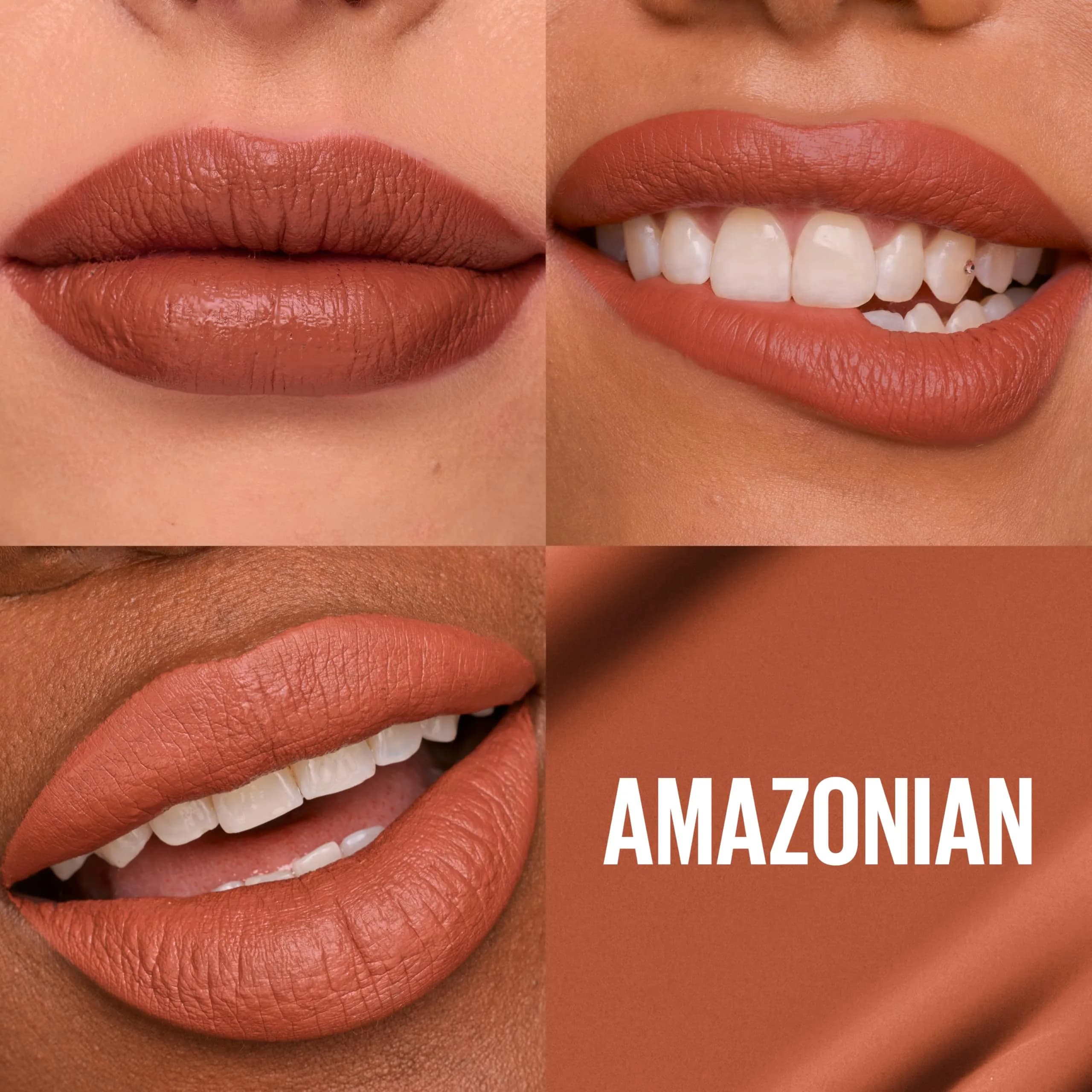 Maybelline Super Stay Matte Ink Liquid Lipstick Makeup, Amazonian Nude Brown | 5ml (0.17 Fl Oz) - view 2
