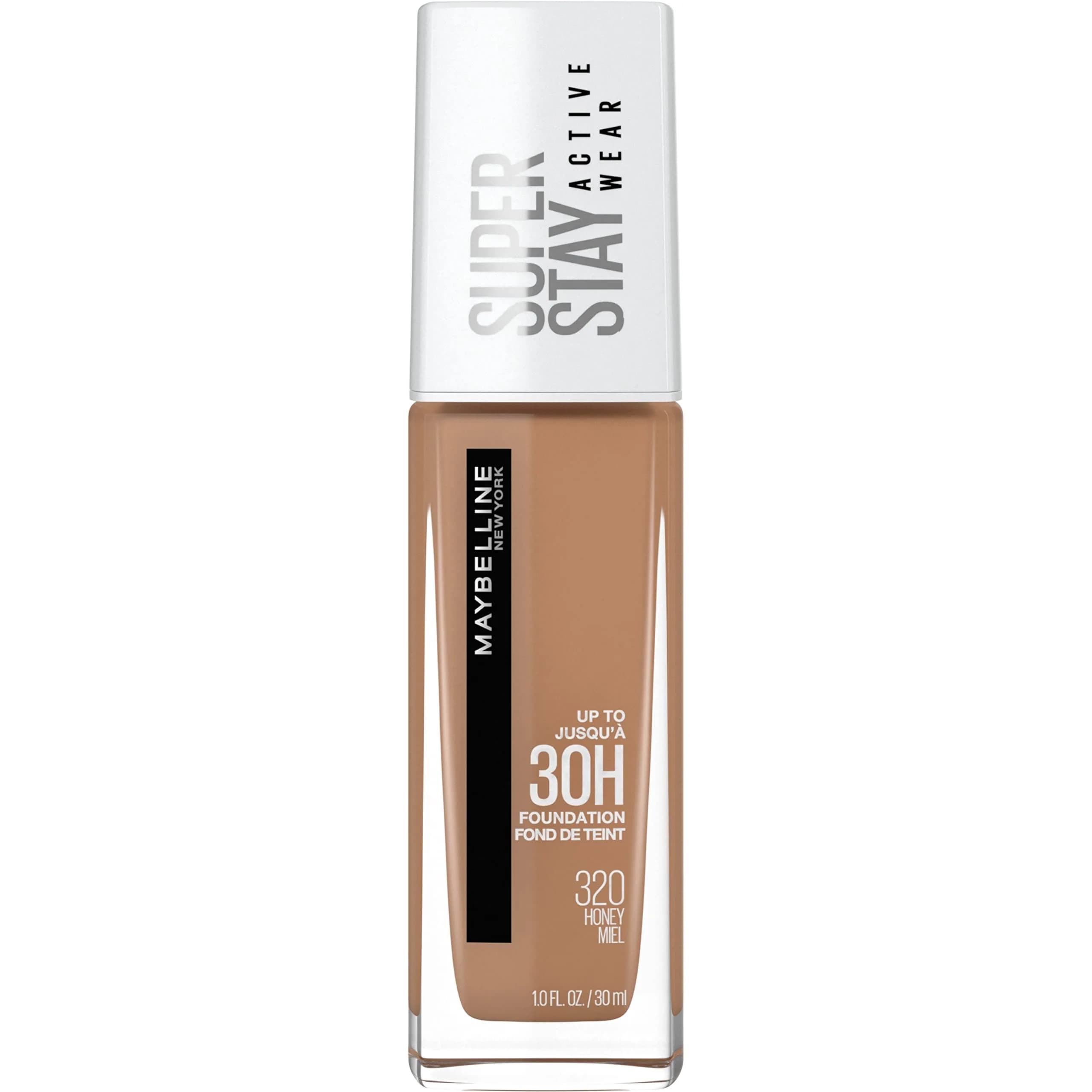 Maybelline Super Stay Full Coverage Liquid Foundation in Honey, 30ml - 30 Hour Matte Wear - main product image