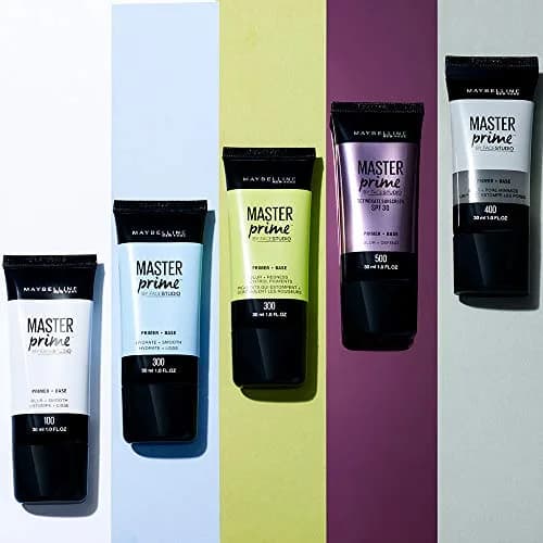 Maybelline Master Prime Hydrate + Smooth Face Primer Makeup Base 30ml (1 Fl Oz) | Water-Based Formula for All Skin Types thumbnail 5