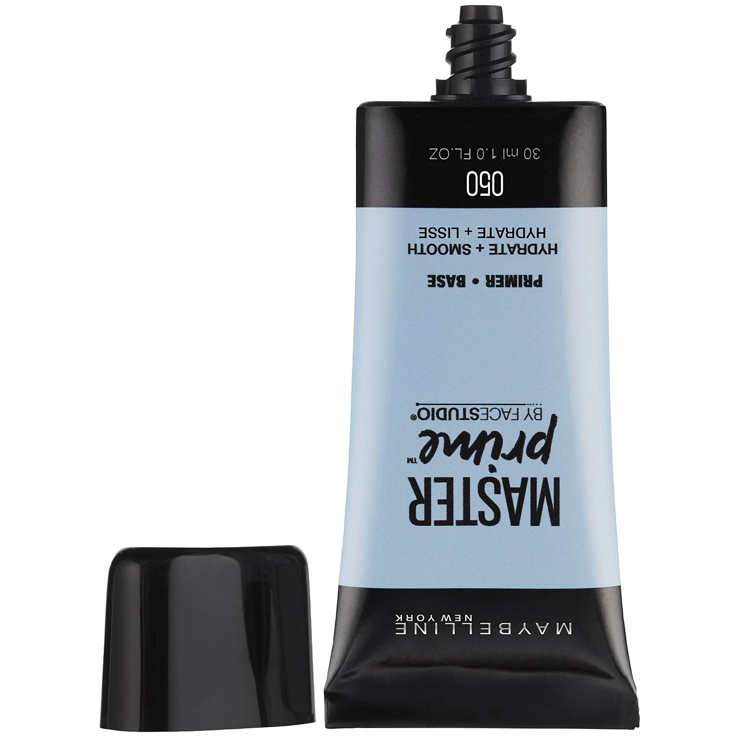 Maybelline Master Prime Hydrate + Smooth Face Primer Makeup Base 30ml (1 Fl Oz) | Water-Based Formula for All Skin Types - view 2