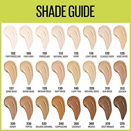 Maybelline Super Stay Full Coverage Liquid Foundation 30Hr Wear 1 Fl Oz (29.57 ml) | Transfer, Sweat & Water Resistant Matte Finish thumbnail 6