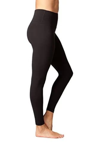 Yogalicious Womens Workout Legging High Waisted Squat Proof Sculpting Pant - Black - Medium | Ultra-Soft, Trendy Activewear thumbnail 4