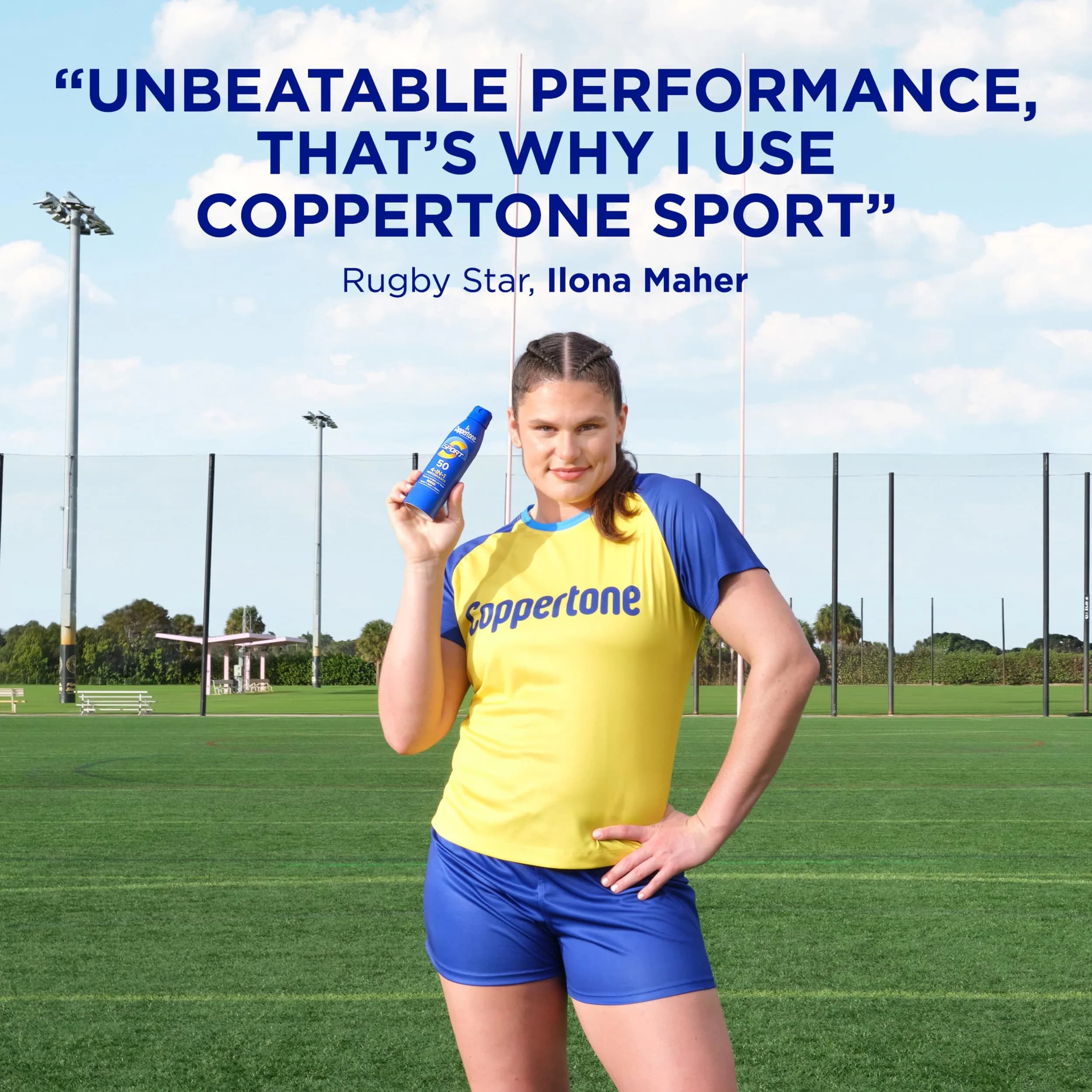 Coppertone Sport SPF 30 Sunscreen Spray, Water Resistant Body Sunscreen, 2 x 5.5 oz Bottles | USA-Sourced Sun Protection - view 3