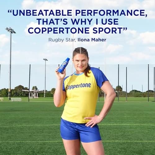 Coppertone Sport SPF 50 Sunscreen Spray 312 ml (11 Fl Oz) | Water Resistant 80 Min thumbnail 2