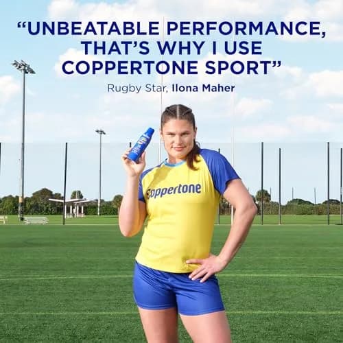 Coppertone Sport Sunscreen Spray SPF 15, 156 g (5.5 Fl Oz) | Water Resistant 80 Min, Broad Spectrum UVA/UVB thumbnail 2