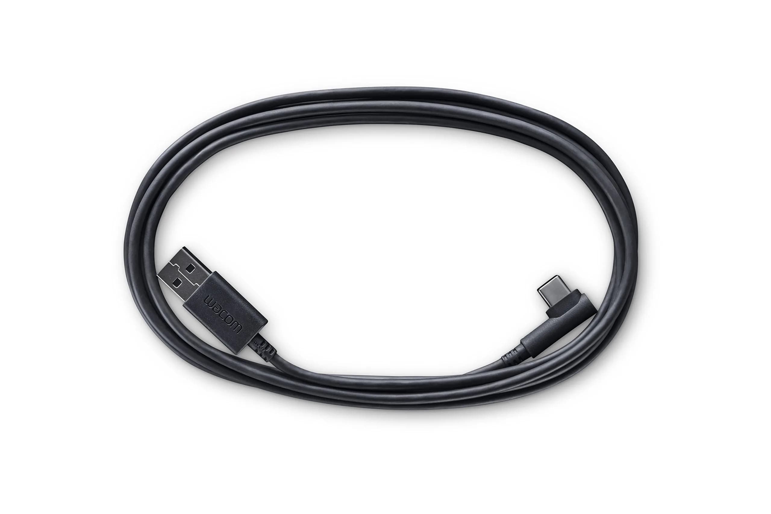 Wacom ACK42206 Intuos Pro USB-C to USB-A Cable | 2m Black | Reliable Data & Power — Black