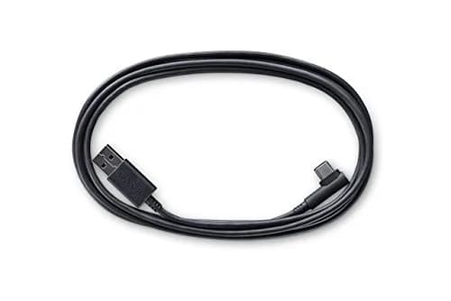 Wacom ACK42206 Intuos Pro USB-C to USB-A Cable | 2m Black | Reliable Data & Power thumbnail 1