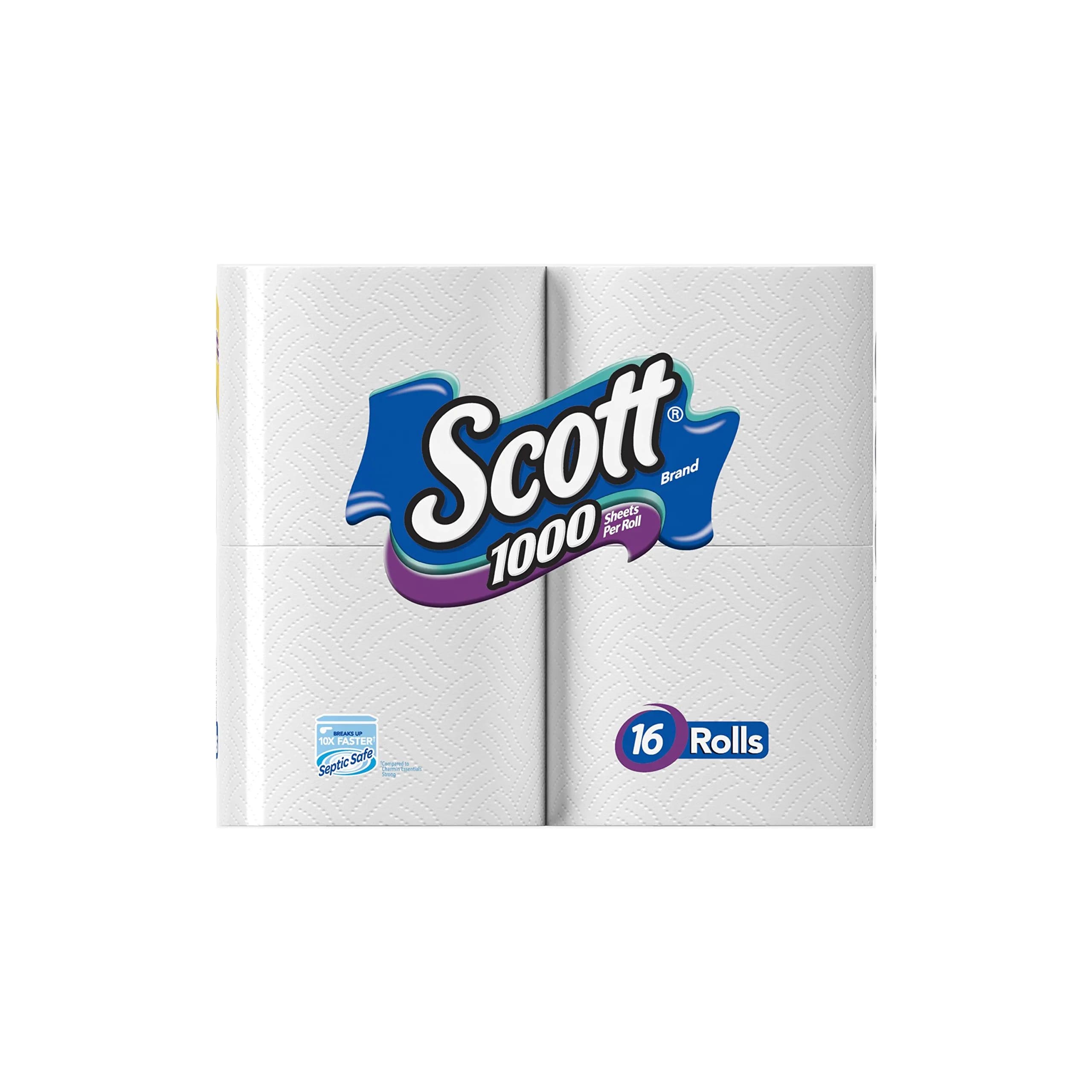 Scott 1000 Sheets Per Roll Toilet Paper, Bath Tissue, 16 Rolls | Longest Lasting USA Import - view 4