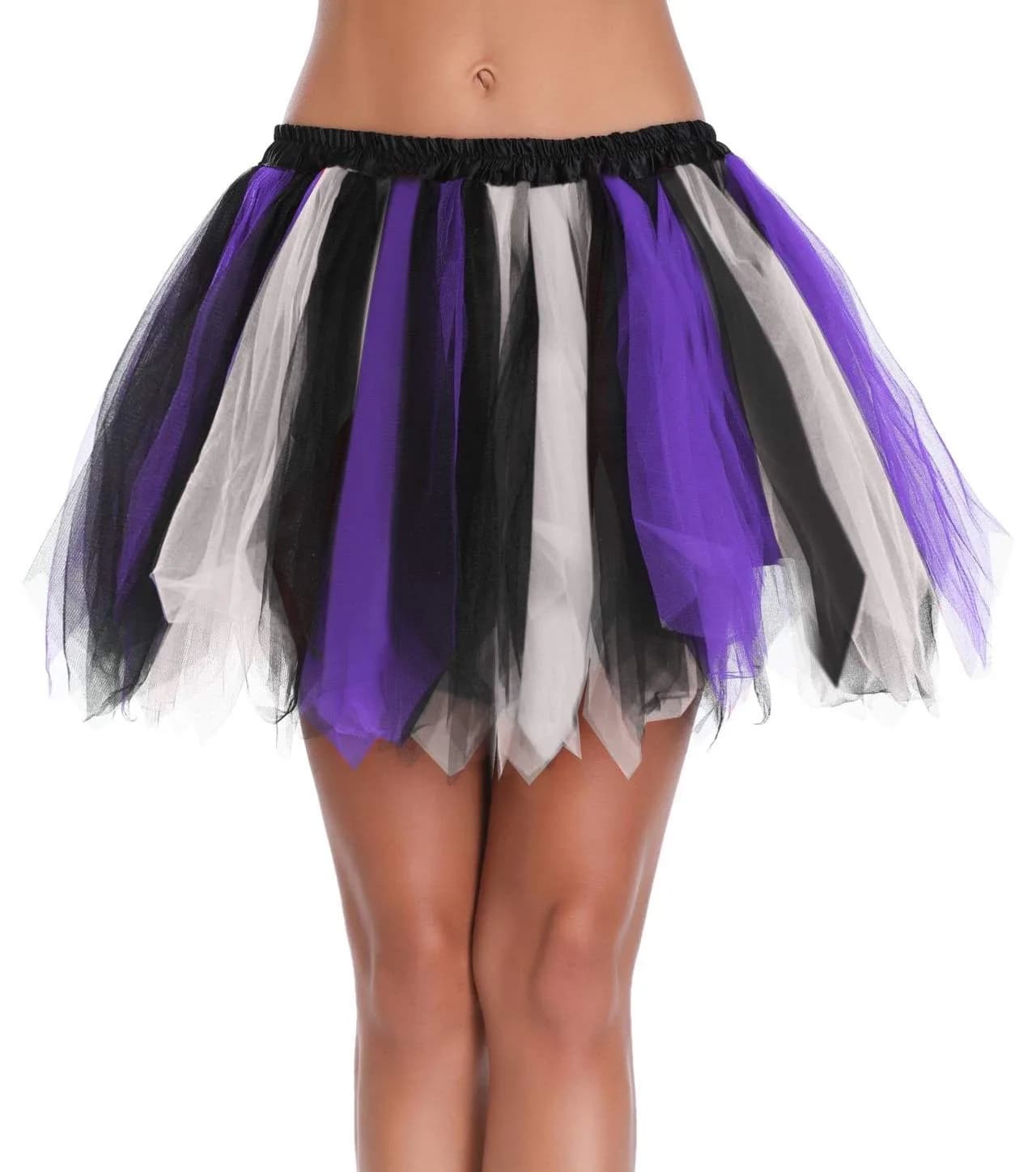 v28 Women's 1950s Vintage Tutu Tulle Petticoat Ballet Bubble Skirt Large | Retro Style for Parties & Dance