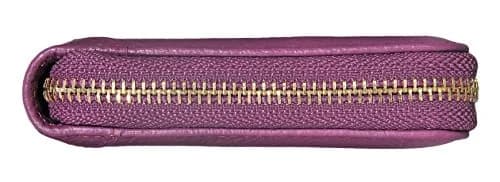 Easyoulife Womens RFID Blocking Leather Card Holder Wallet 40 Card Slots (Purple) thumbnail 6