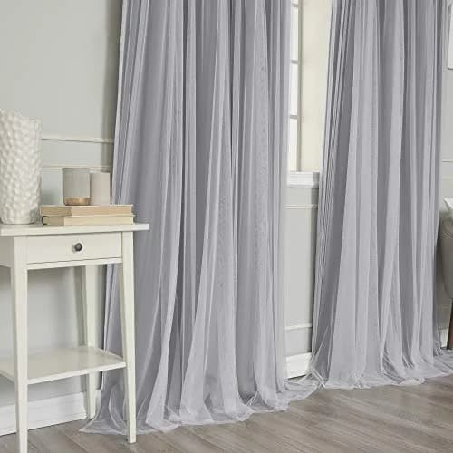 Best Home Fashion Black Curtain 52"W x 96"L | Thermal Blackout with Grommet Top thumbnail 6