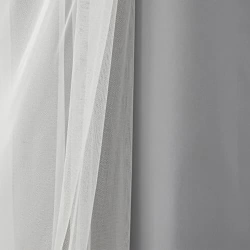 Best Home Fashion Black Curtain 52"W x 96"L | Thermal Blackout with Grommet Top thumbnail 7