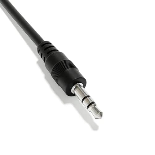 ExcelValley Female DIN MIDI Adapter Breakout Conversion Cable B-3.5mm Straight 15cm (0.49ft) | Connects MIDI Devices to Audio Jacks thumbnail 4