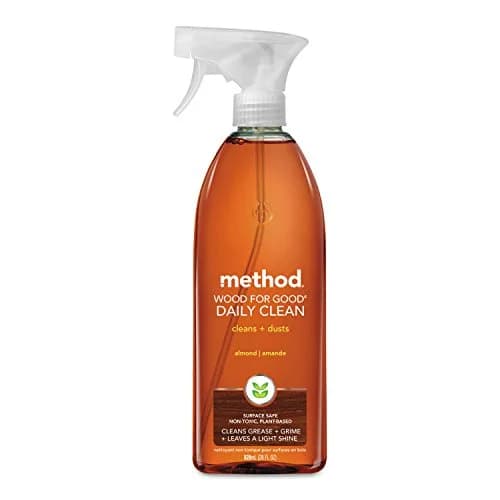 Method Daily Wood Cleaner Almond 224 Fl Oz (7.54 L) | Streak-Free Shine for Wood Surfaces thumbnail 1