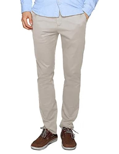 Match Men's Slight Stretch Regular Fit Chino Casual Pants 29 | All-Day Comfort & Style thumbnail 1