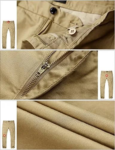 Match Men's Slight Stretch Regular Fit Chino Casual Pants 29 | All-Day Comfort & Style thumbnail 5