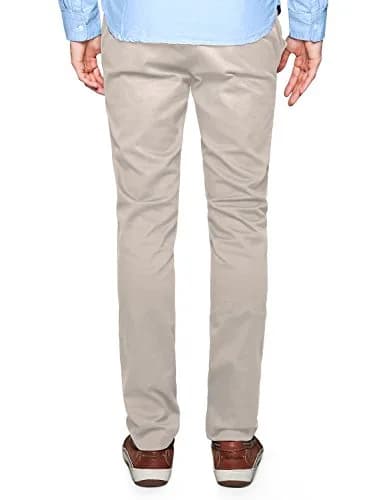 Match Men's Slight Stretch Regular Fit Chino Casual Pants 29 | All-Day Comfort & Style thumbnail 2